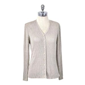 vintage 90's ribbed cardigan